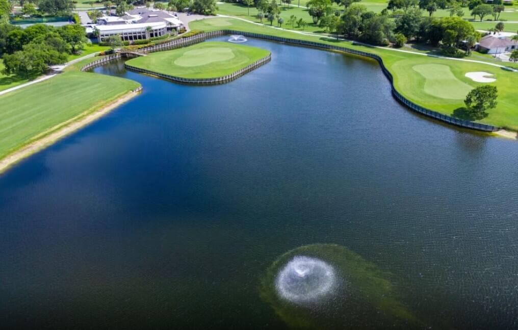 Beautiful golf courses