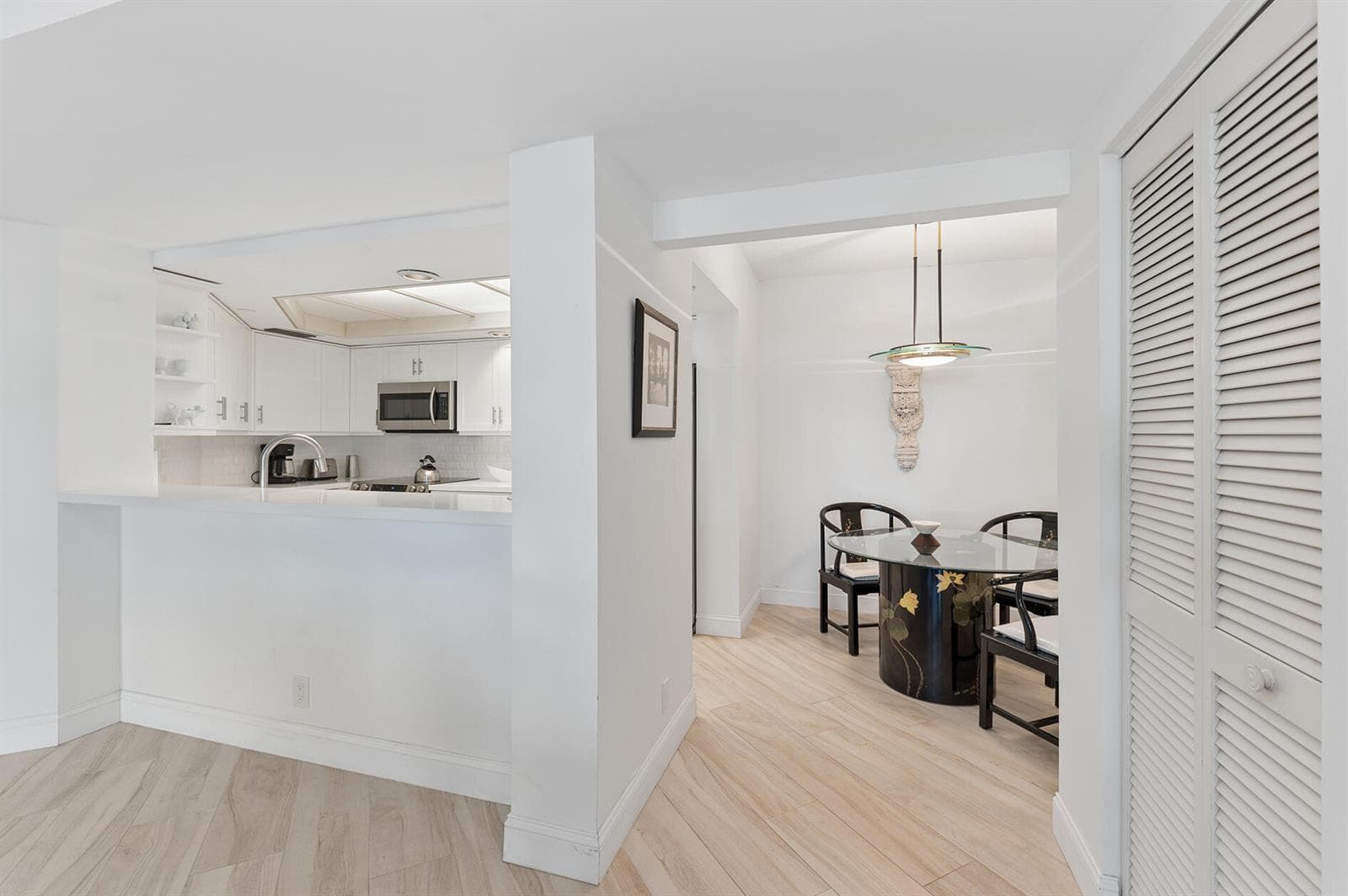 Kitchen and Breakfast area