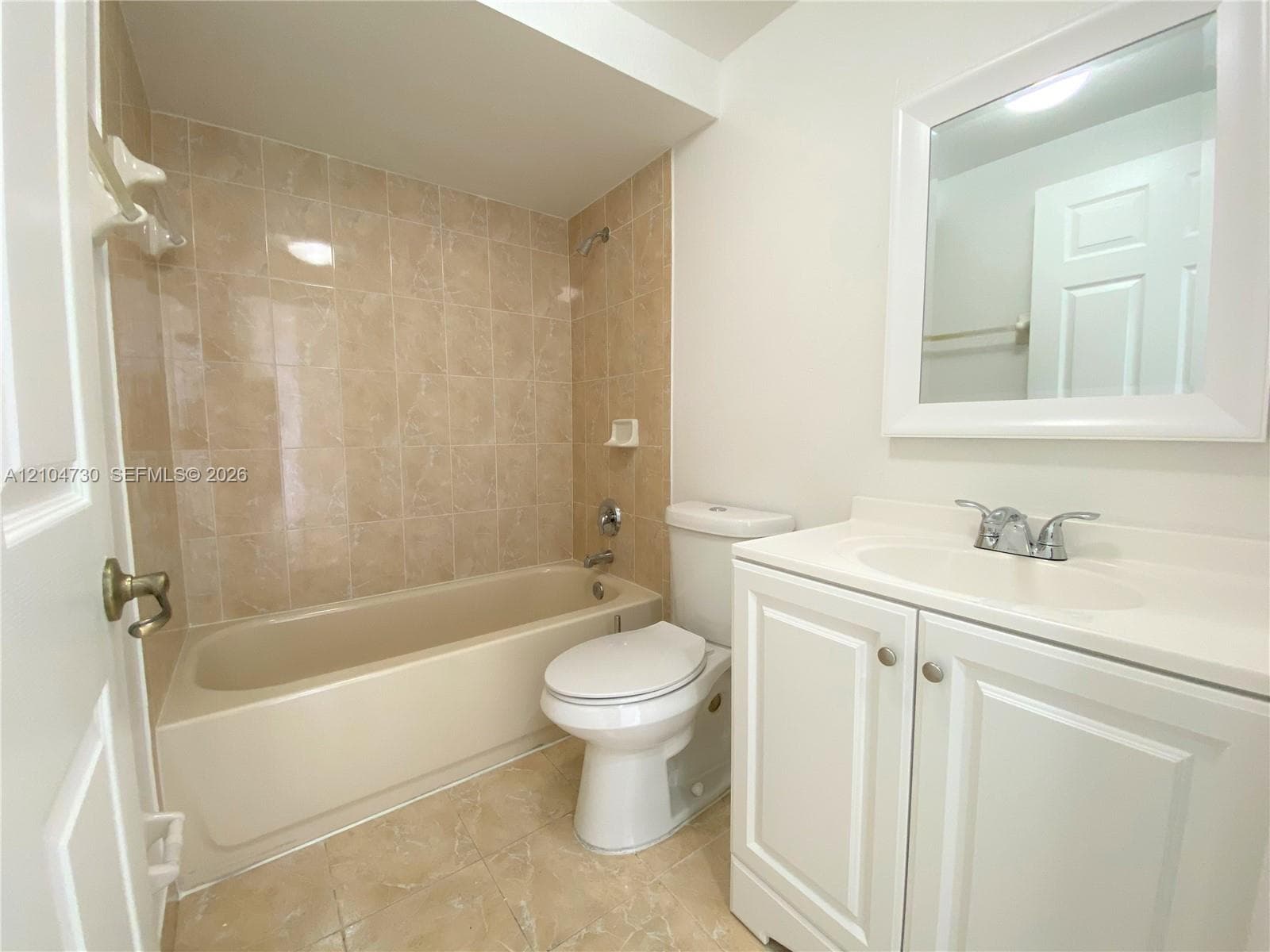 First floor full bathroom.