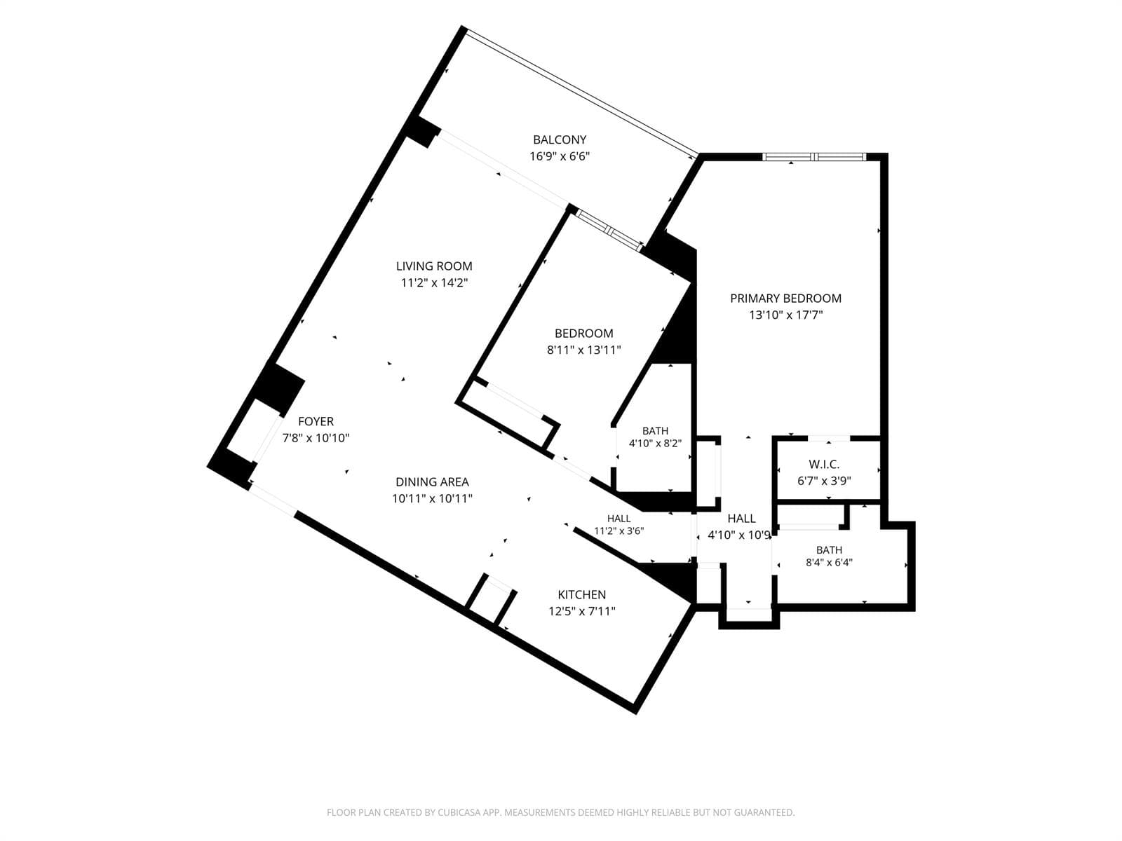 1-2D Floor plan for 3180 South Ocean Dri
