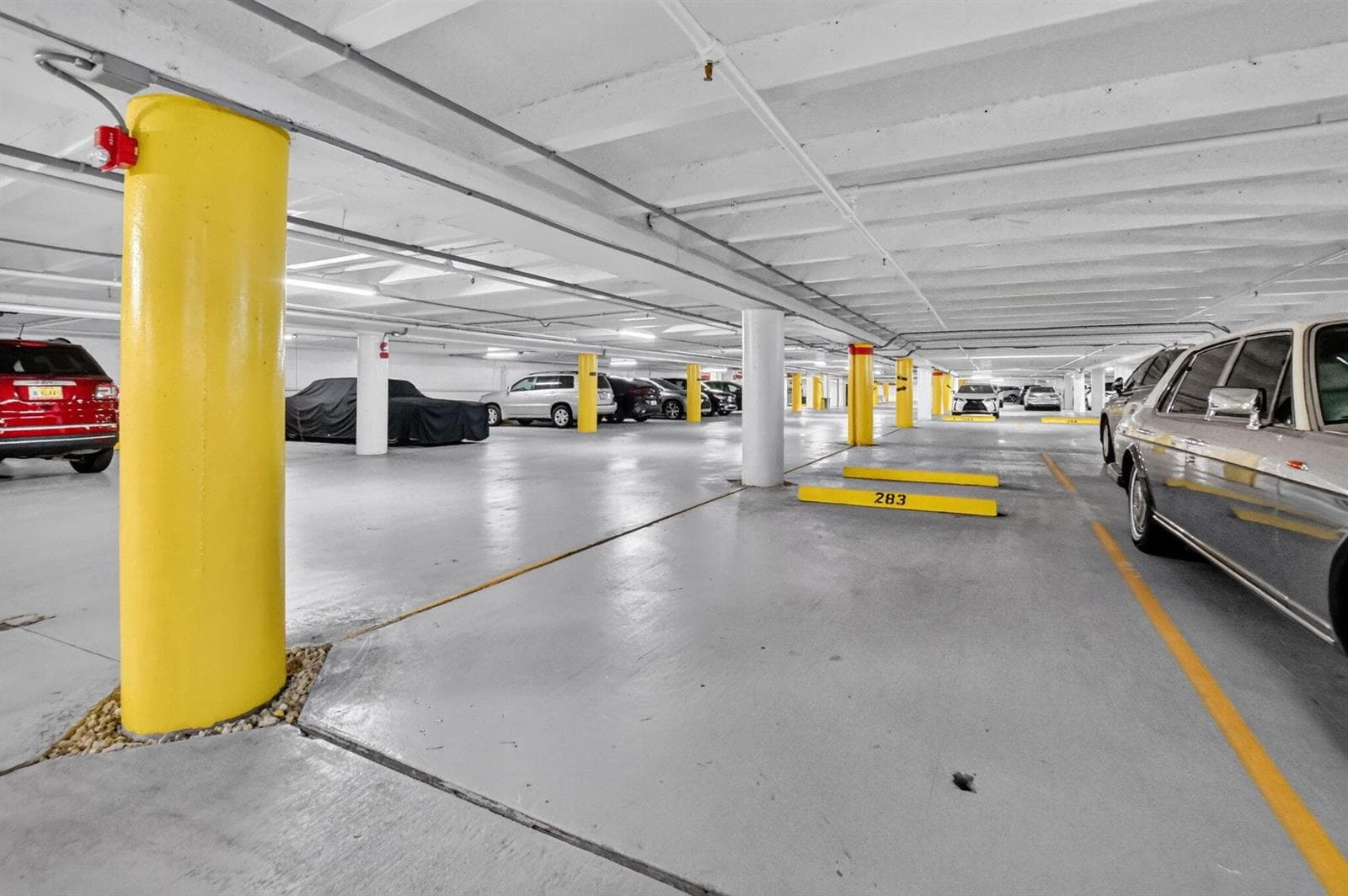 Under Building Garage Parking Space