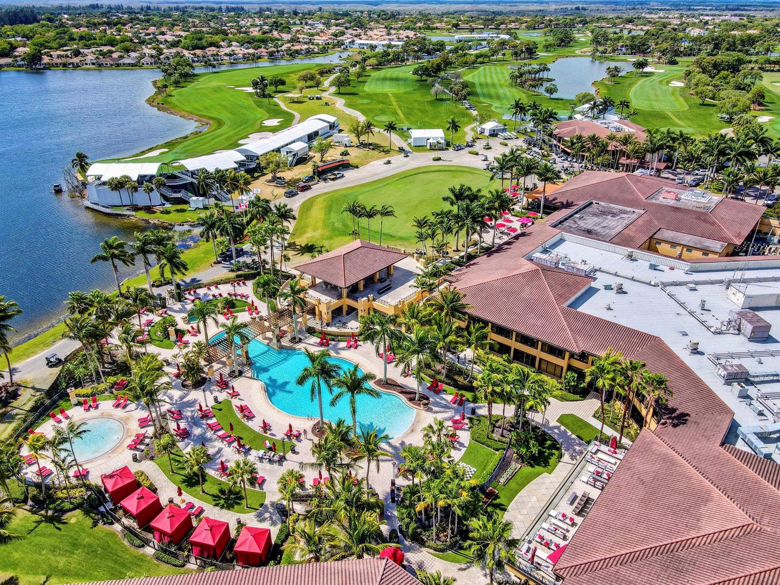 Aerial PGA National Resort