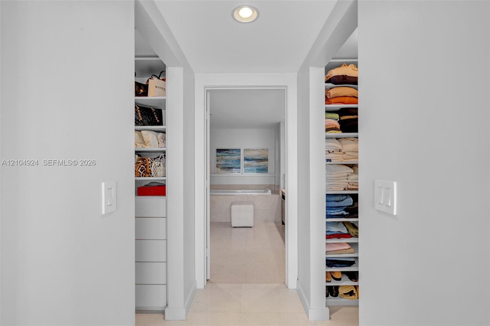 His and Hers Walking Closet