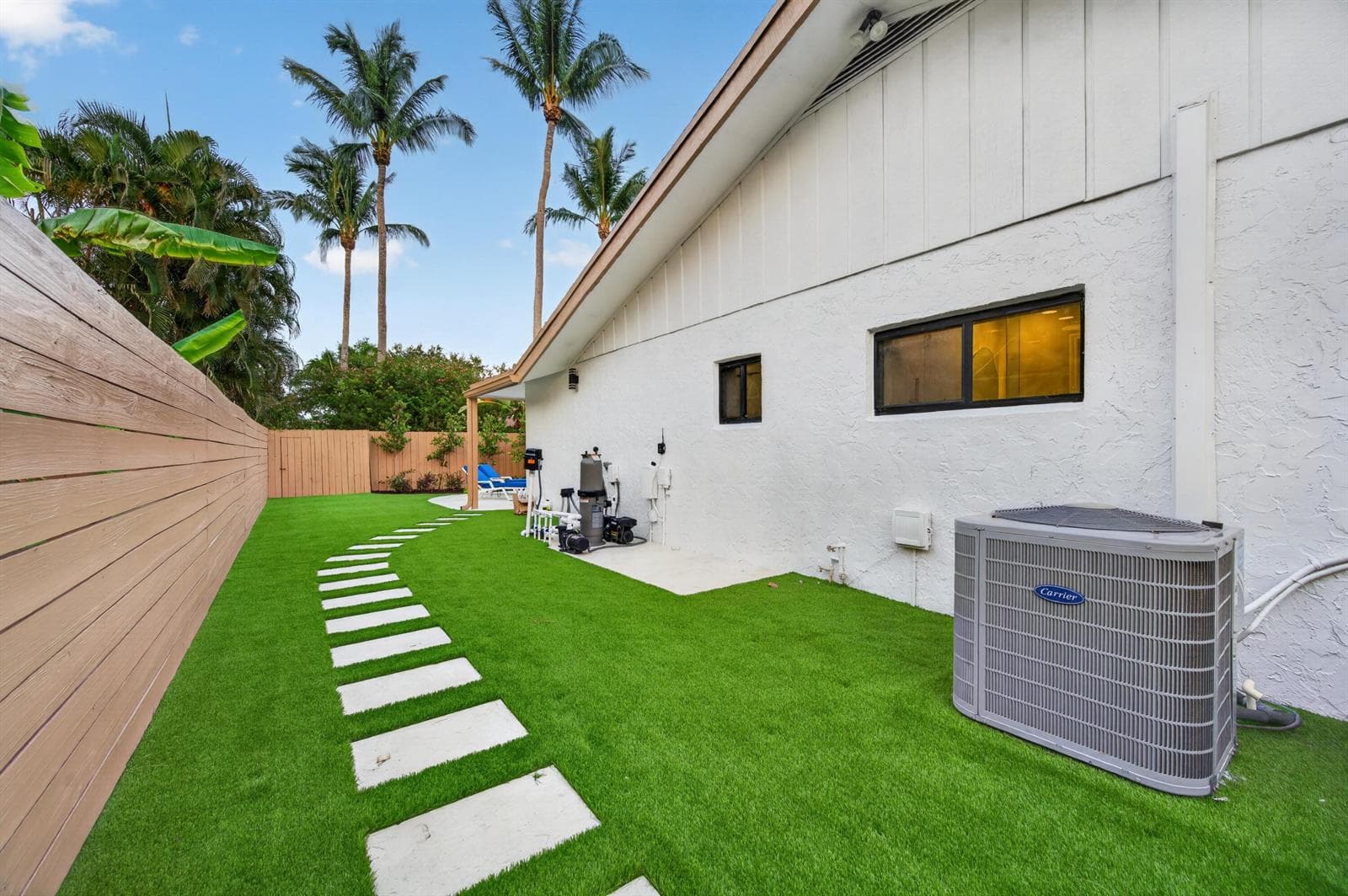 Backyard oasis