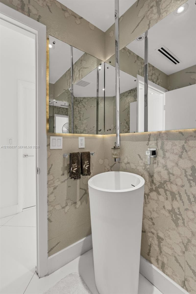 Elegant Powder Room