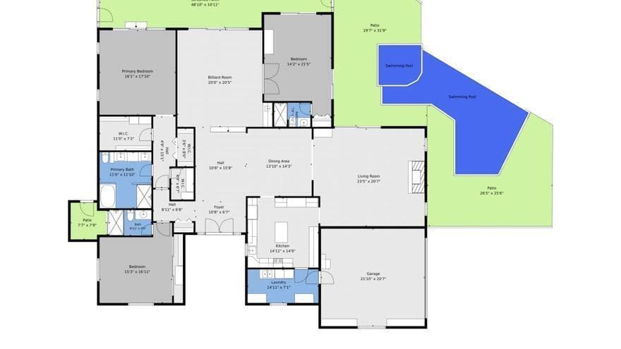 Custom Home Layout