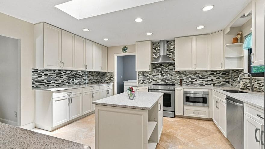 48" Cabinets & Granite Countertops