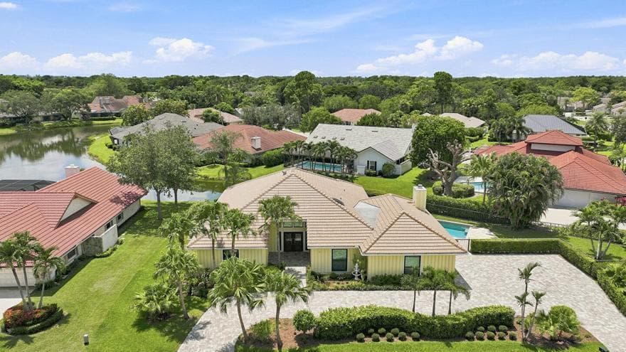 Aerial To Show Front of Property