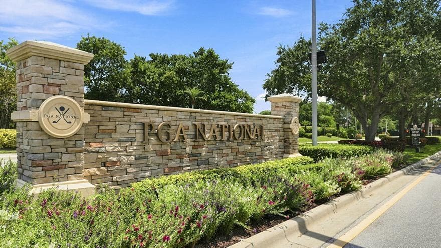 One of The PGA Entrances