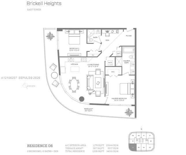 Brickell Heights East · #3606 in Miami - Photo 10