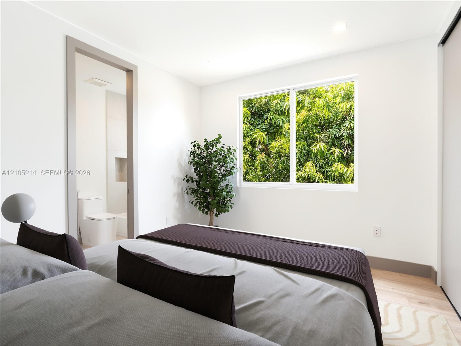Bedroom 2 with ensuite bathroom