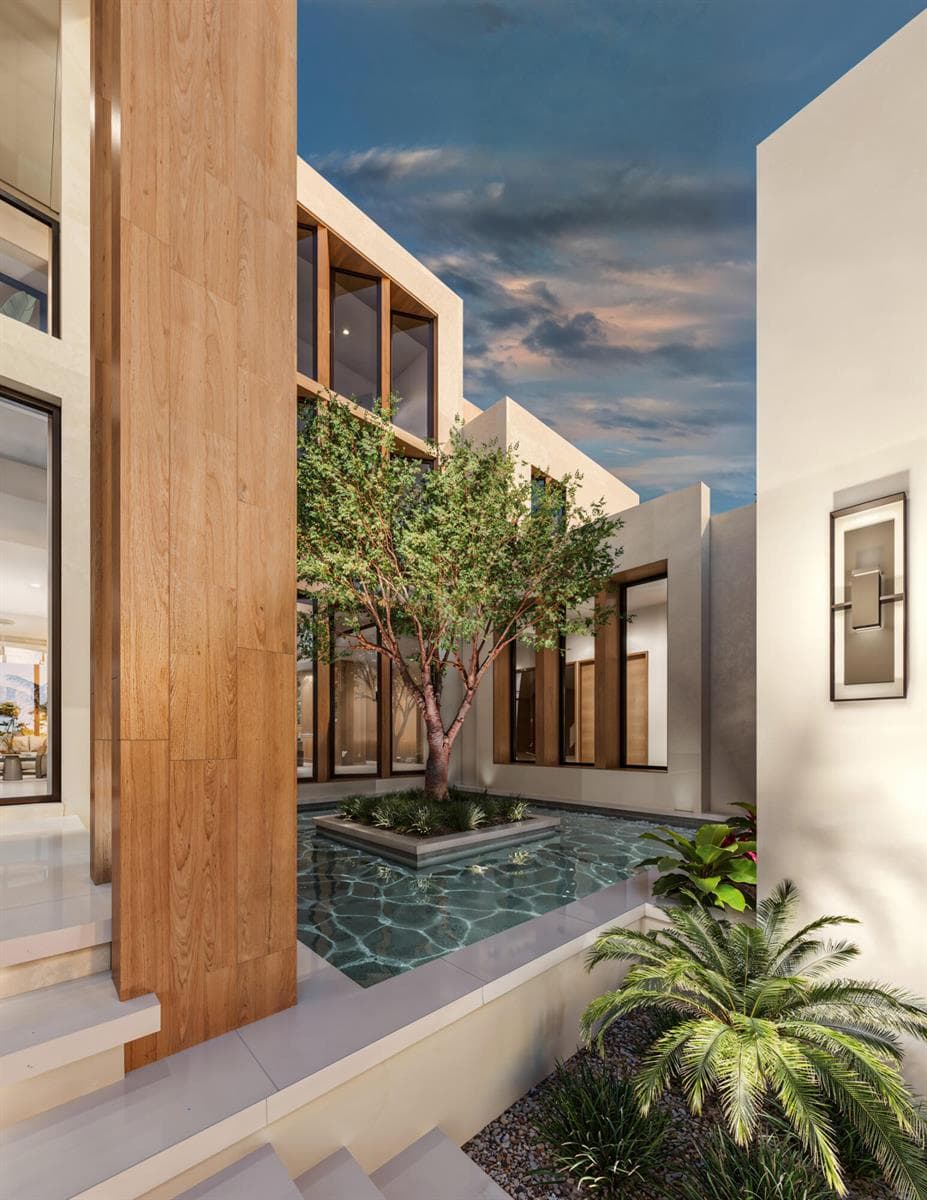 Entry Courtyard