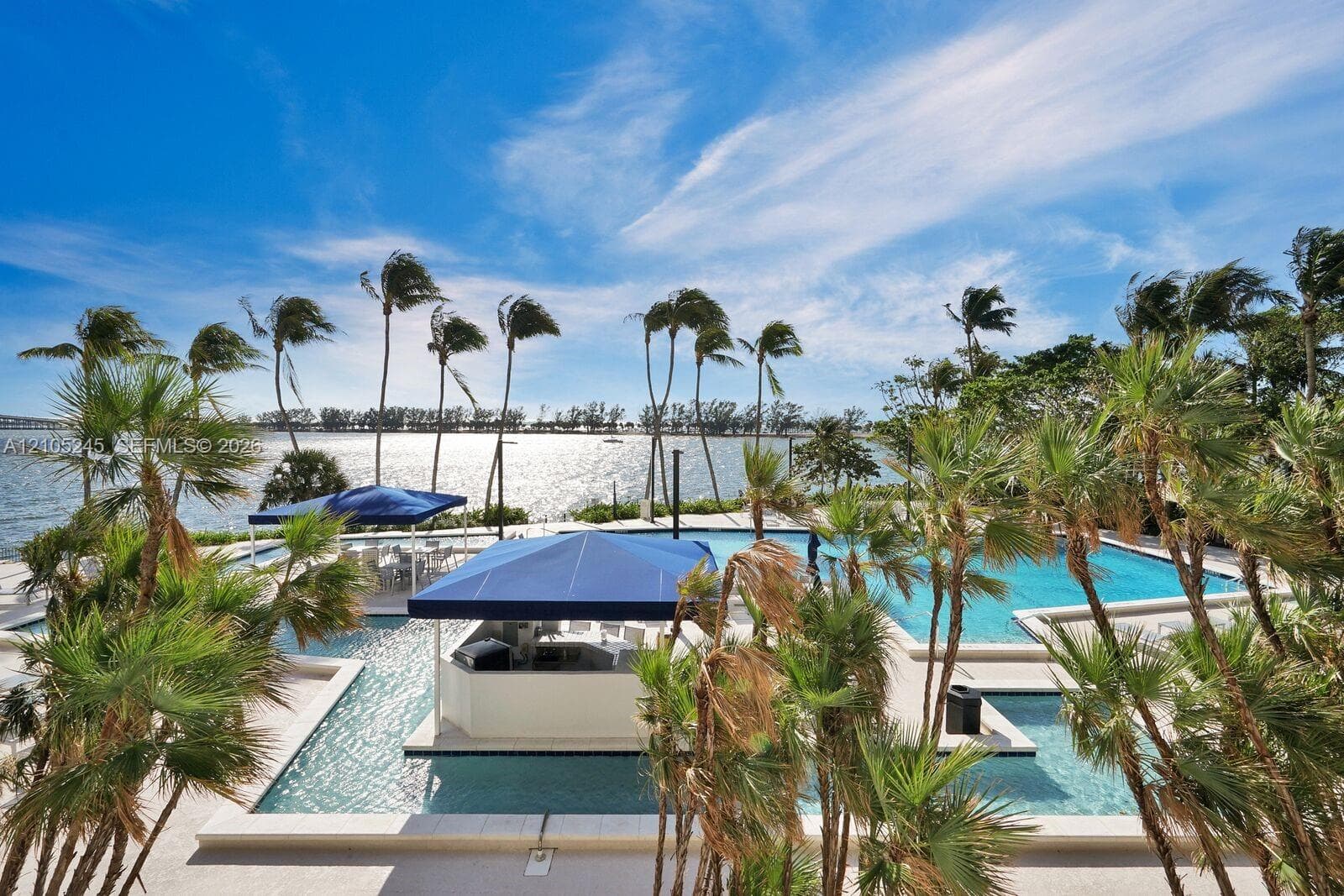 Pool Pavillion w/ Refrigerator & Ice Maker