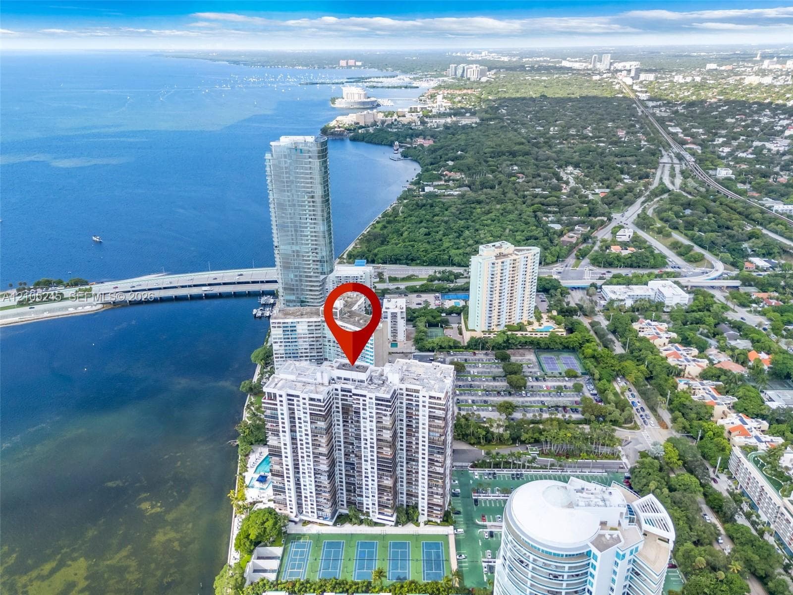 Walk to Key Biscayne Beach