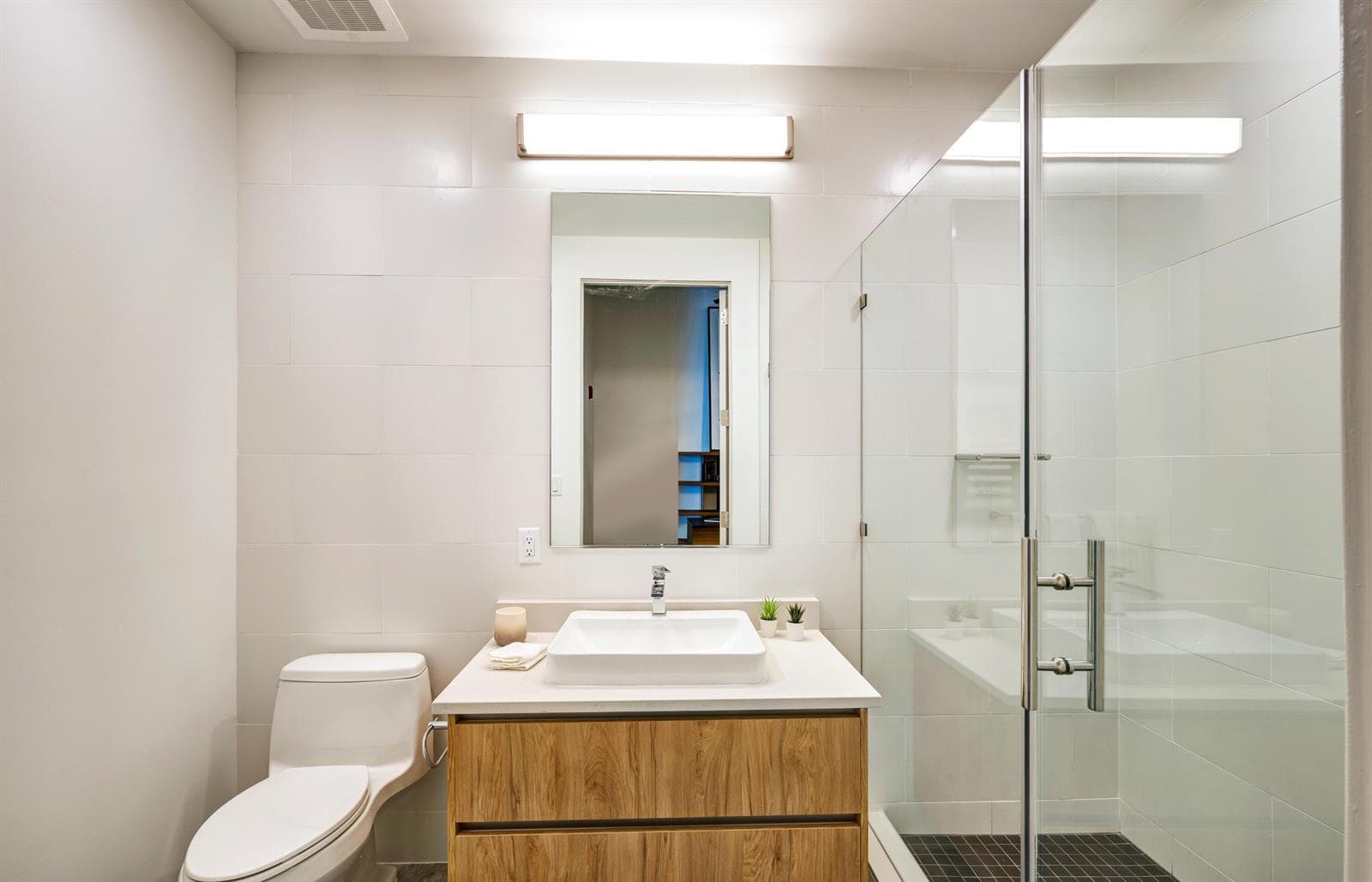 Spare bathroom
