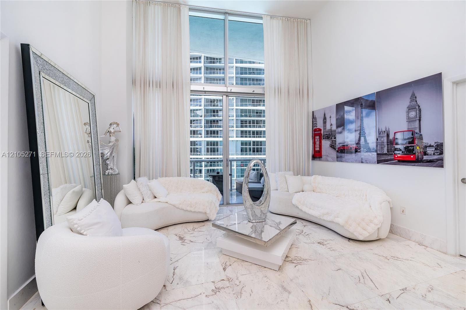 unit is unfurnished