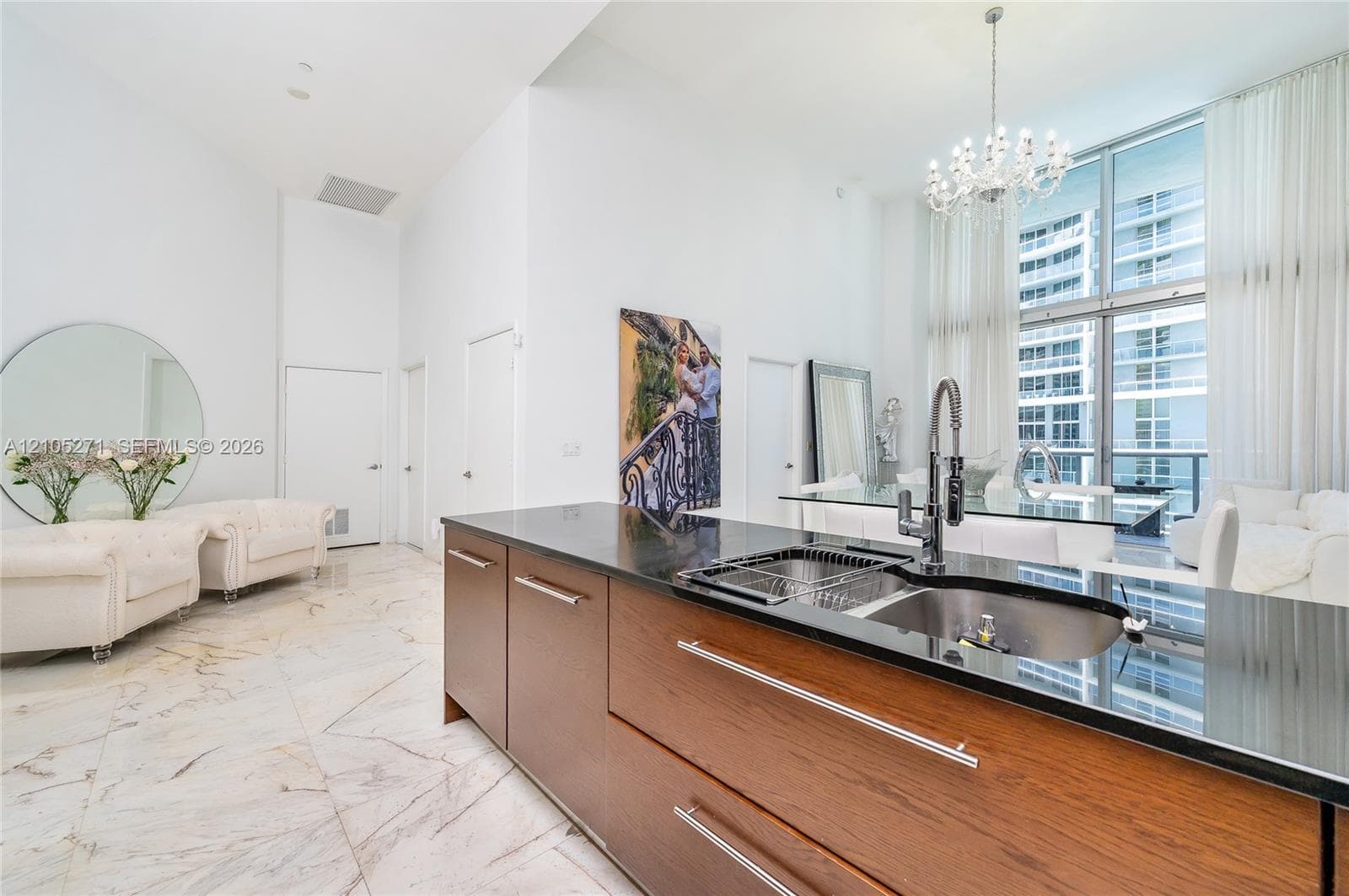 unit is unfurnished