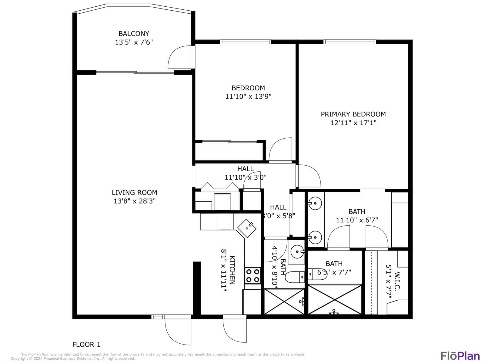 800 E Camino Real 305 - Floorplan