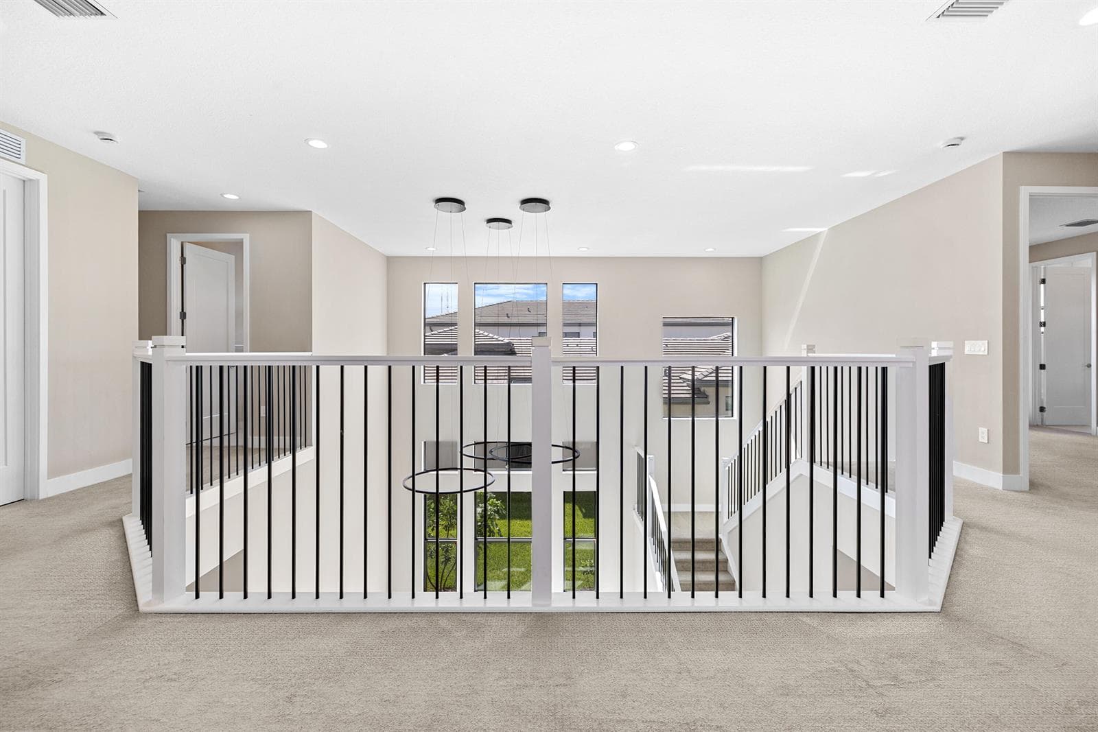 Upstairs