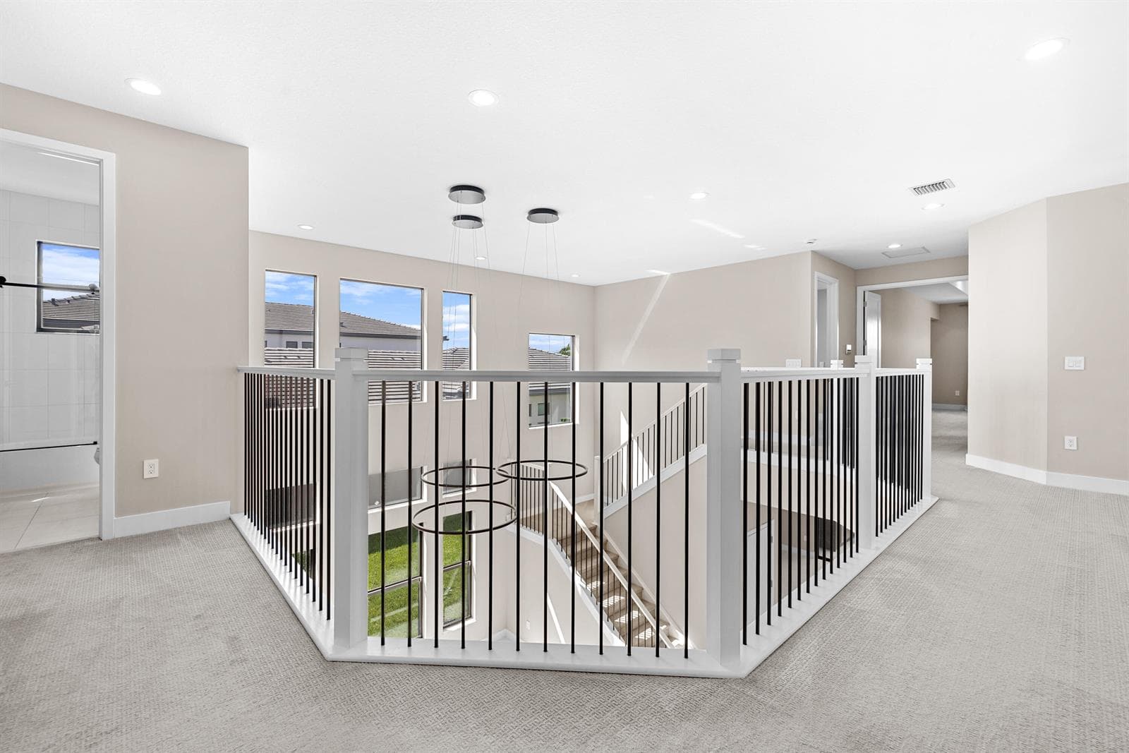 Upstairs