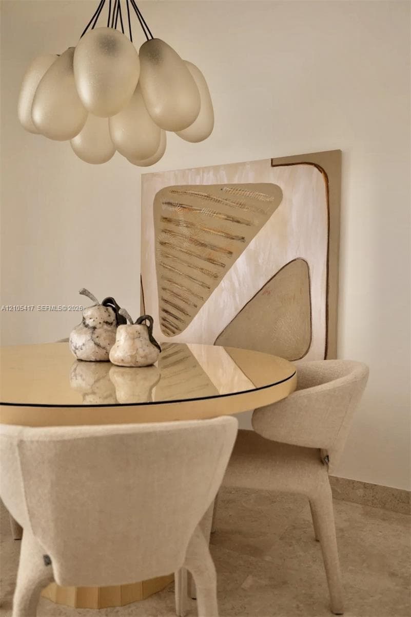 Contemporary pendant light fixture with multiple frosted glass globes