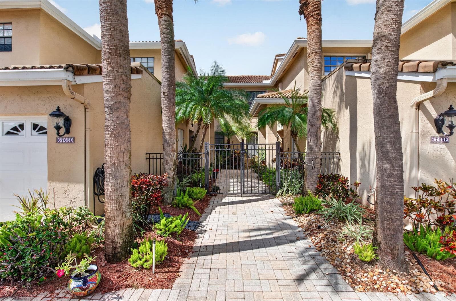 Courtyard entry