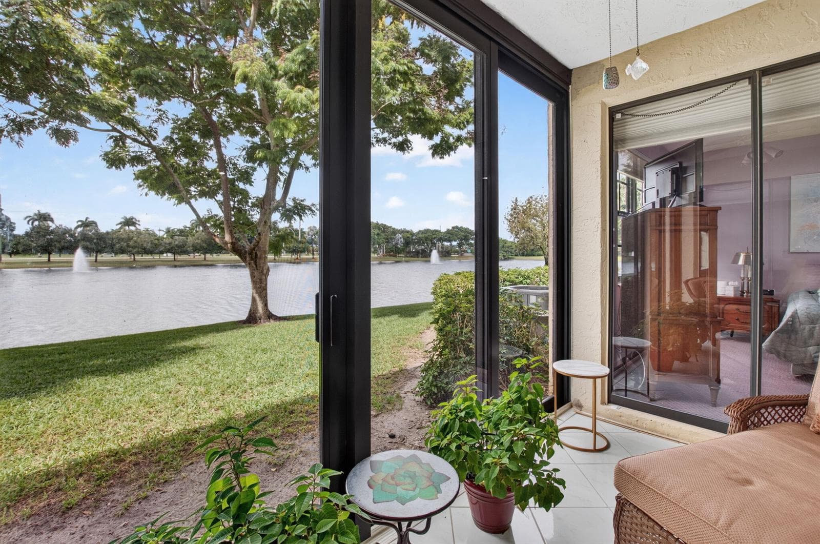 enclosed patio