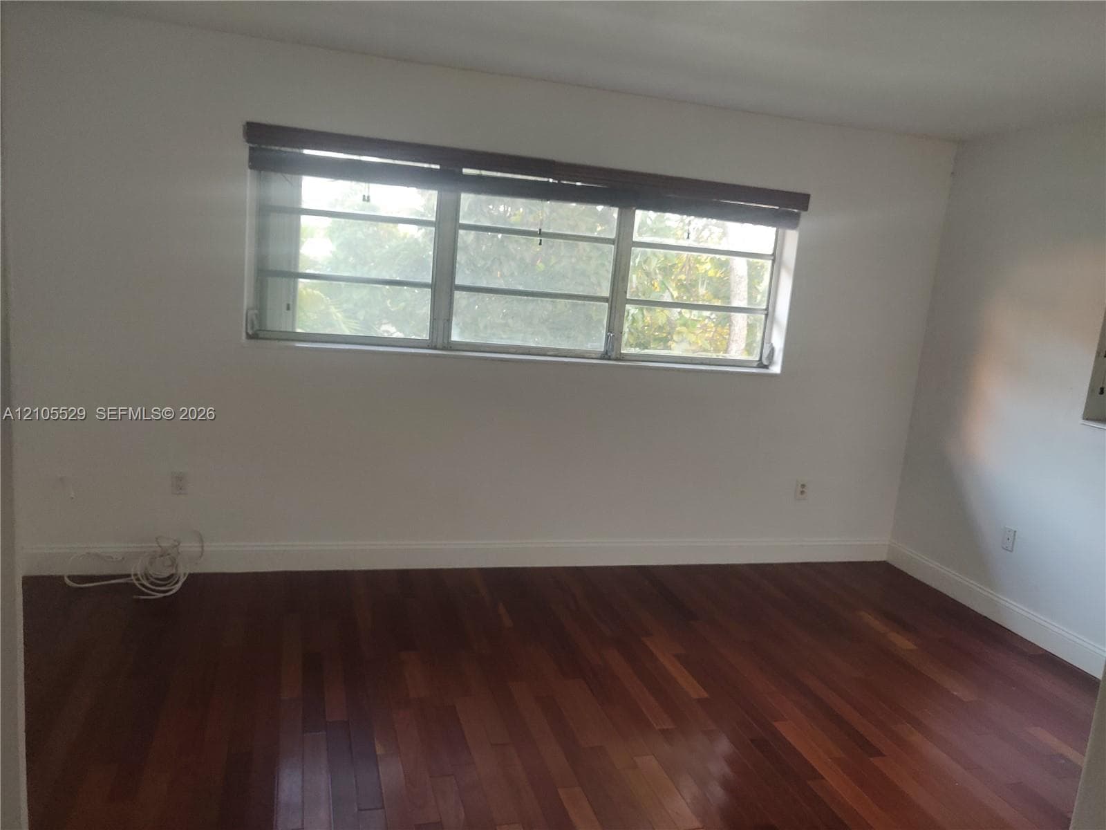 Hardwood flooring with a rich finish