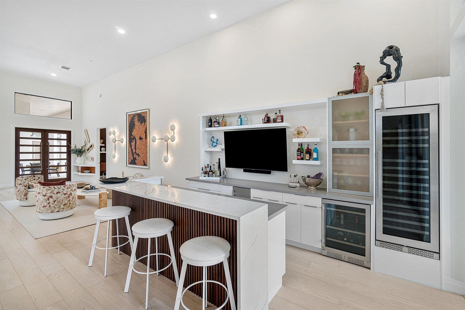 Bar area