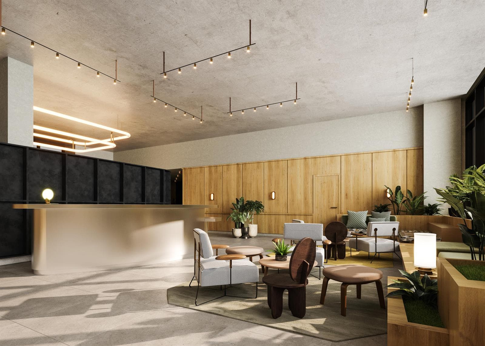 Residential Lobby Interior