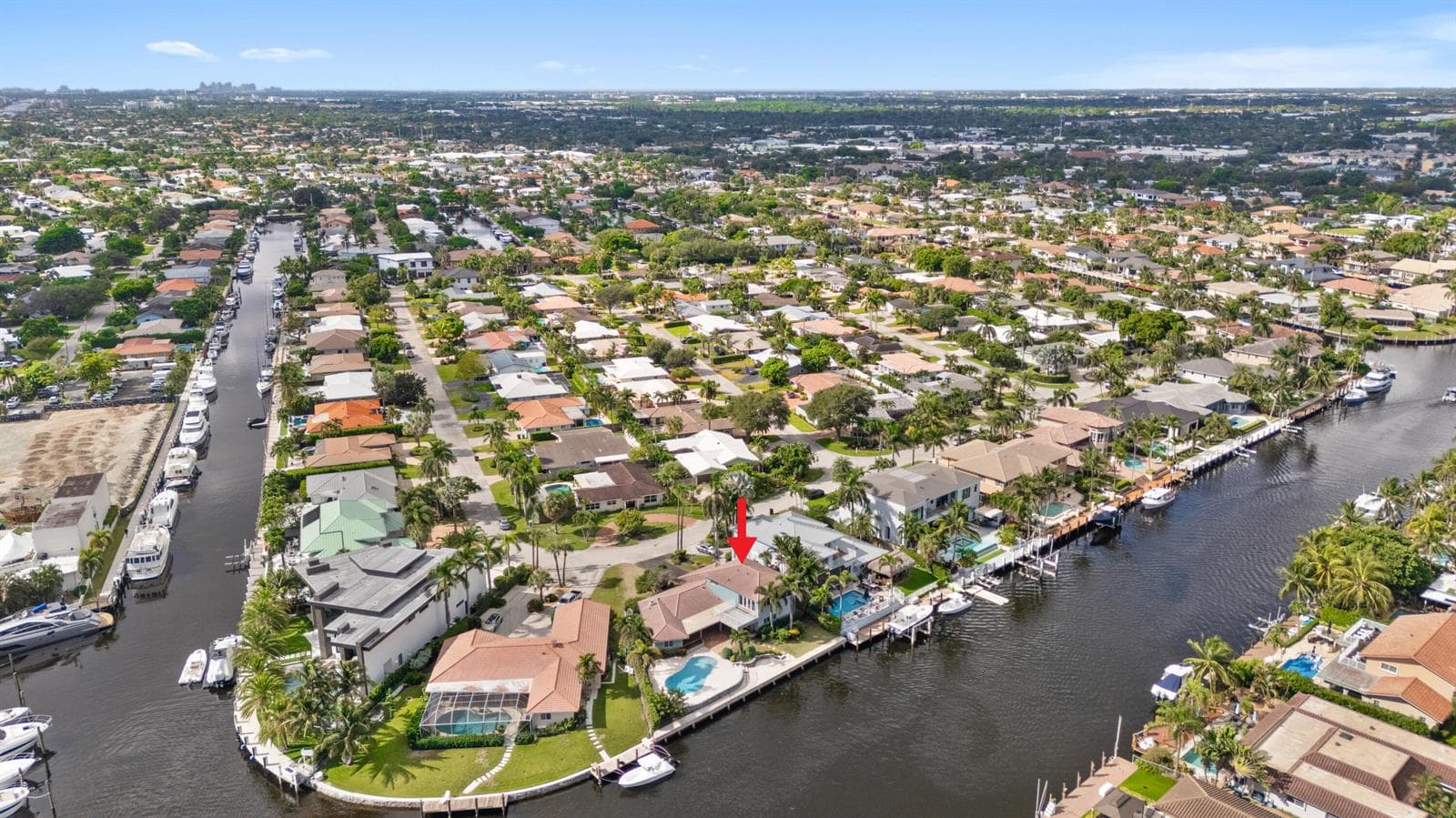 Aerial Neighborhood View