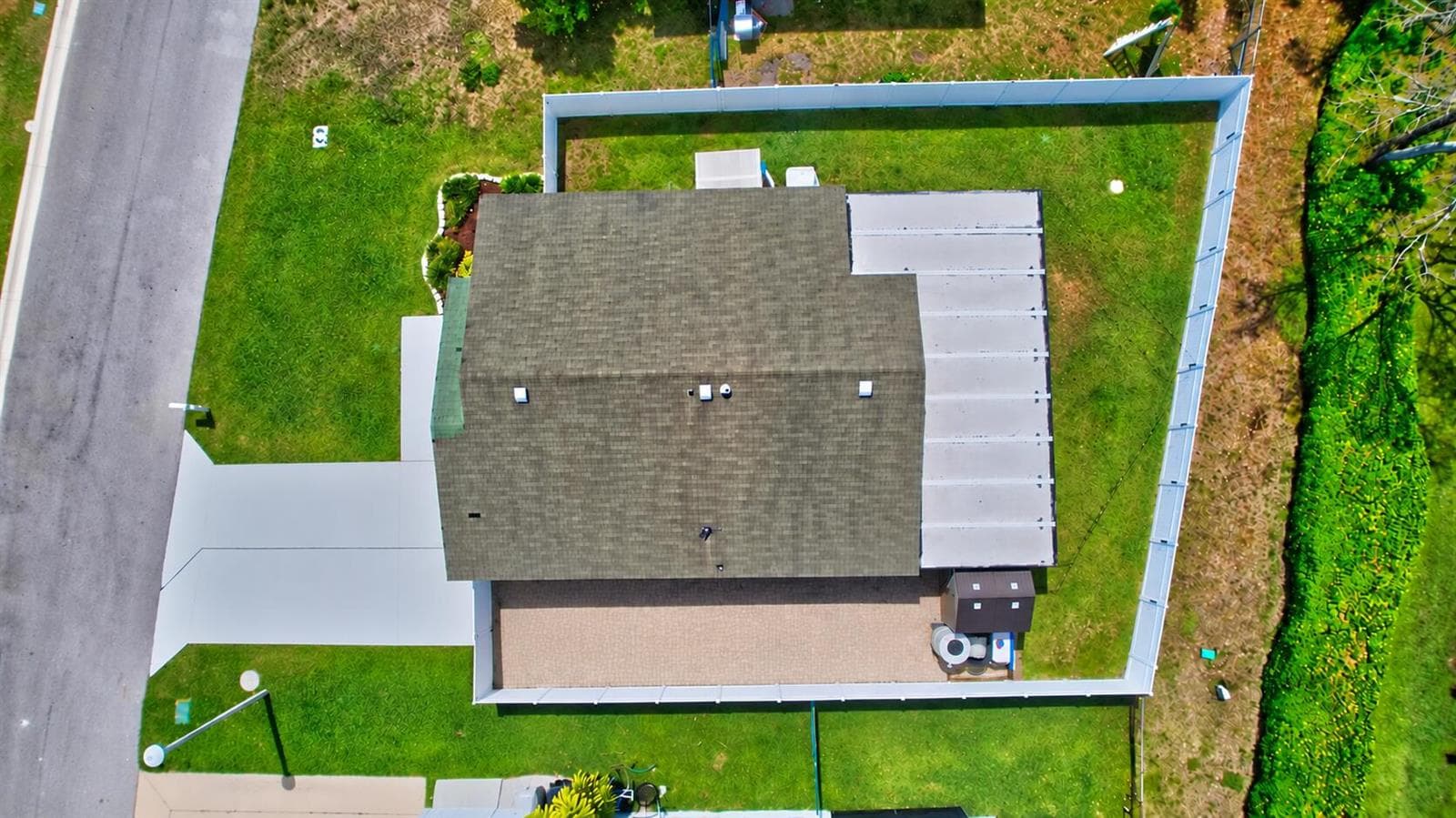 arial view