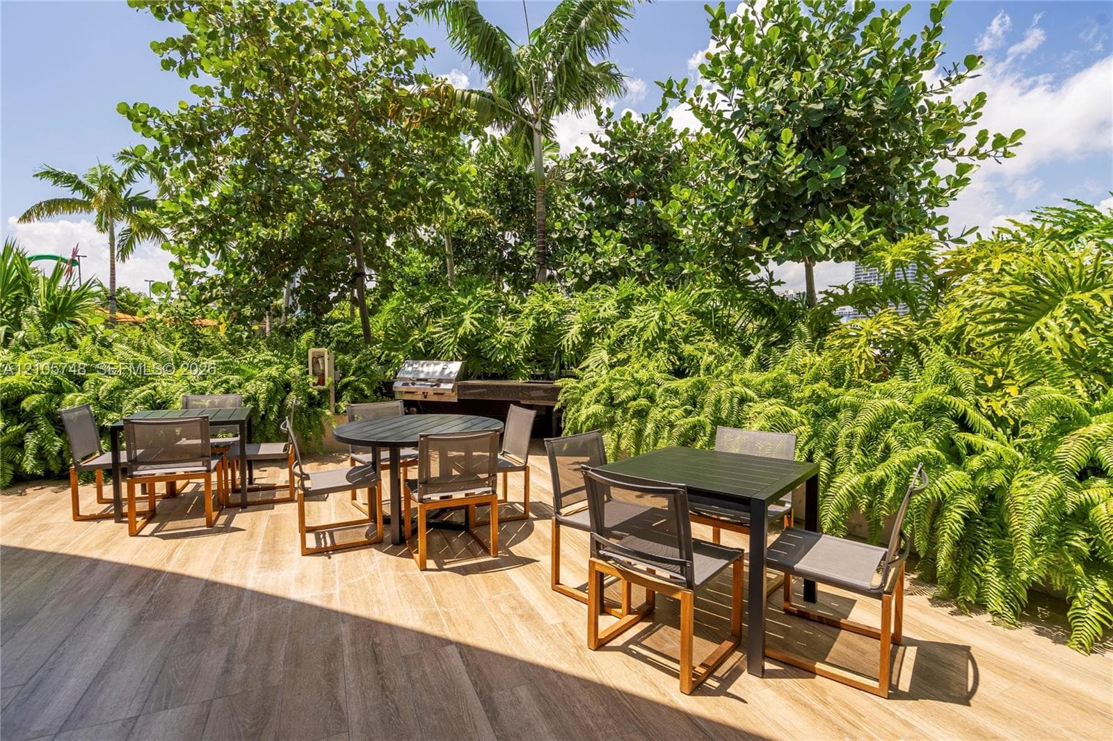 3 BBQ areas
