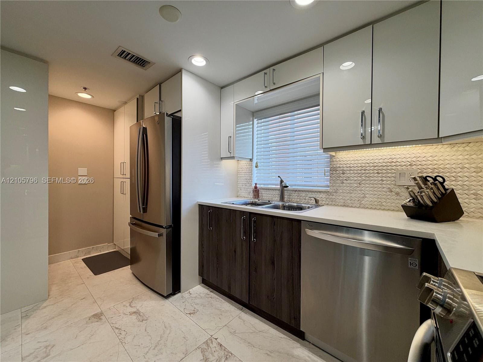 Remodeled kitchen
