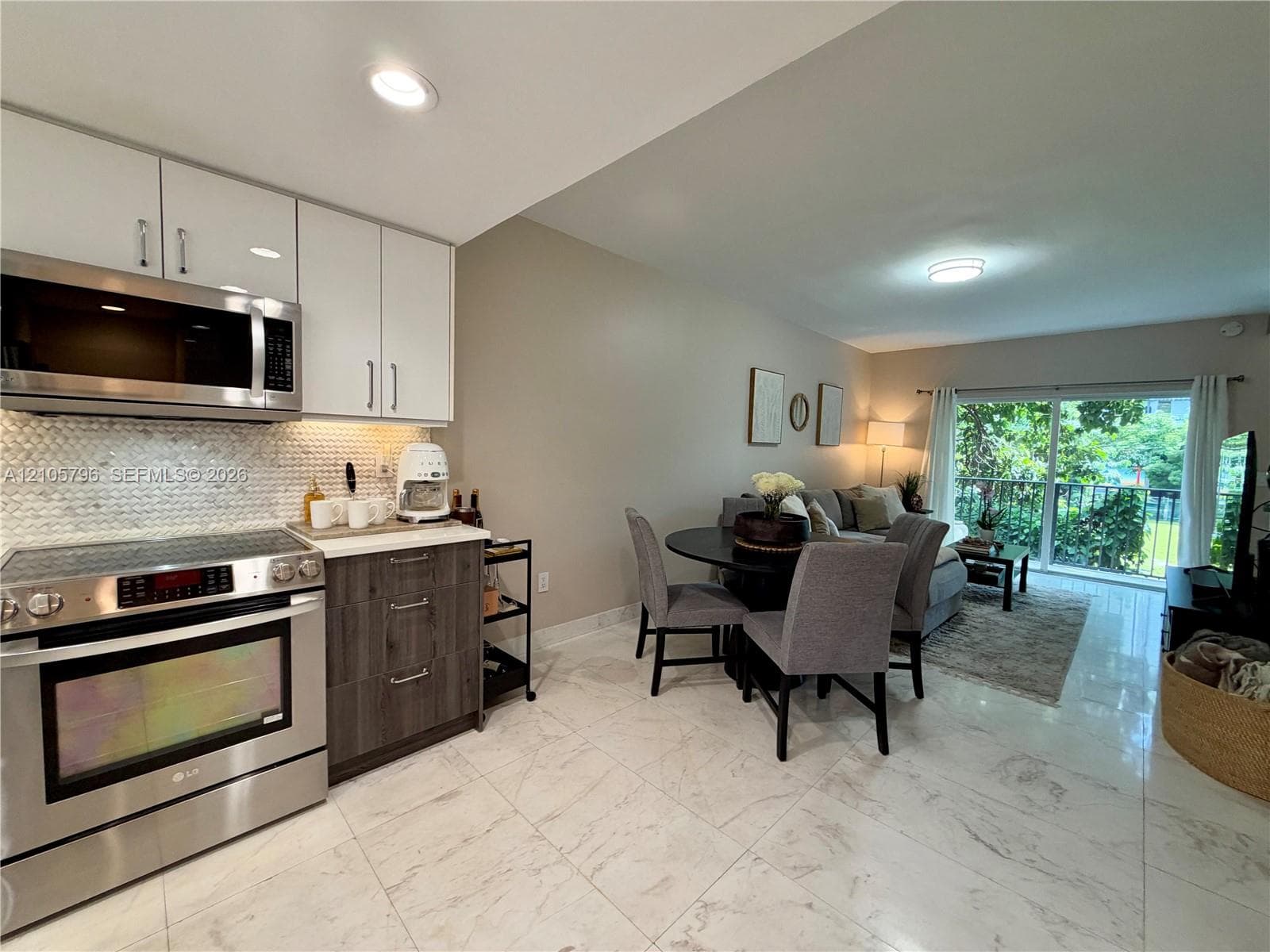 Remodeled kitchen