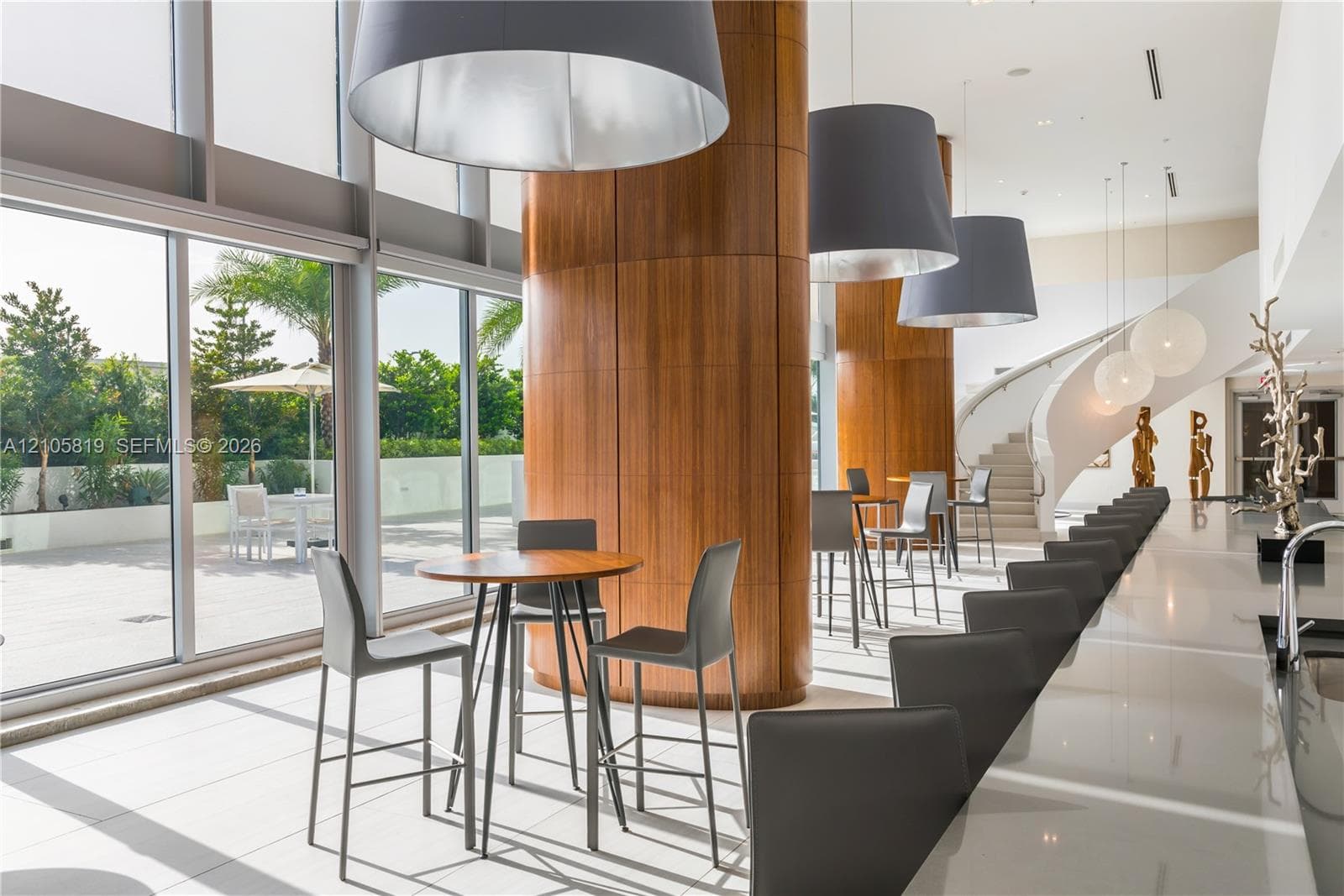 2-Story Residents' Lounge for Private Events, Meetings, Relaxing.