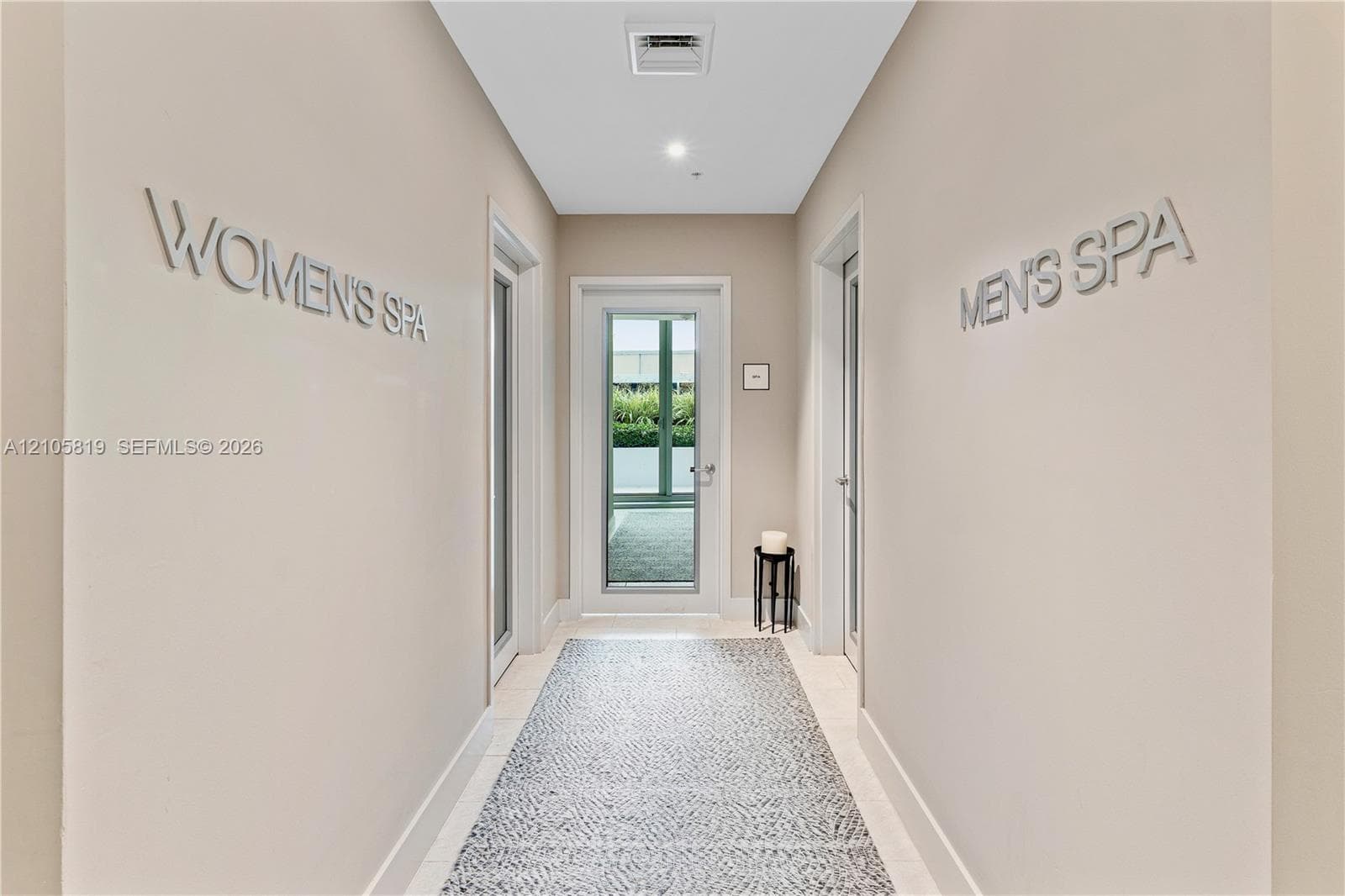 Men's & Women's SPA with Sauna, Steam & Treatment Rooms.