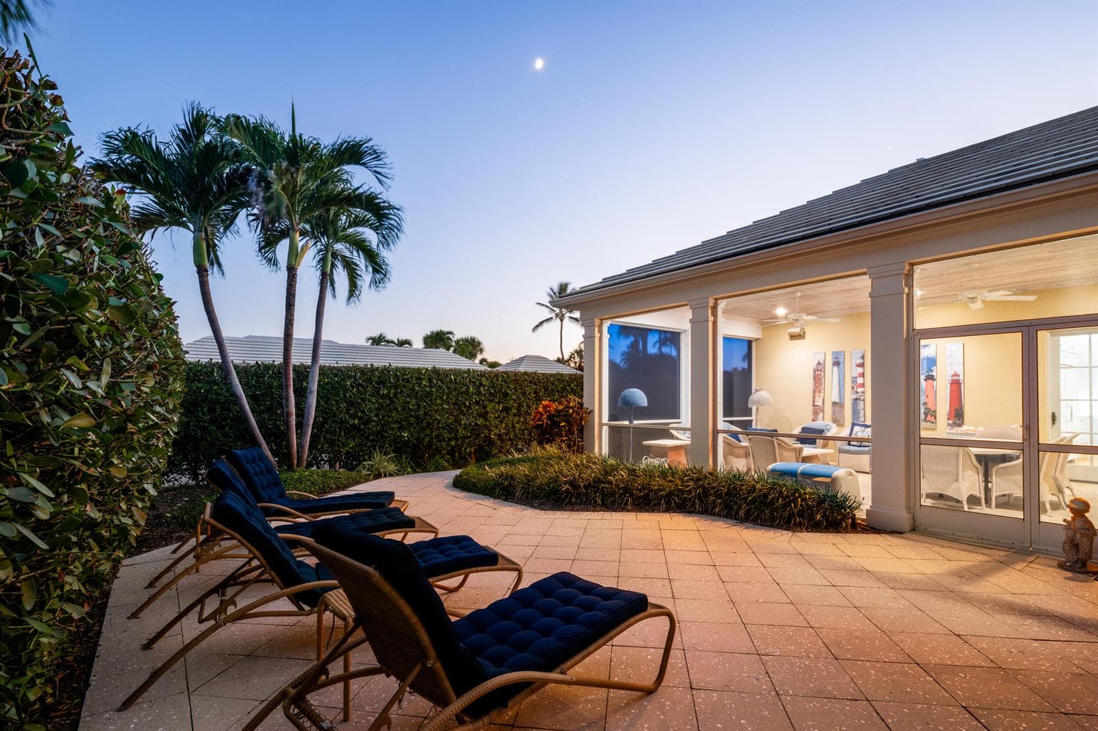 Patio at Twilight