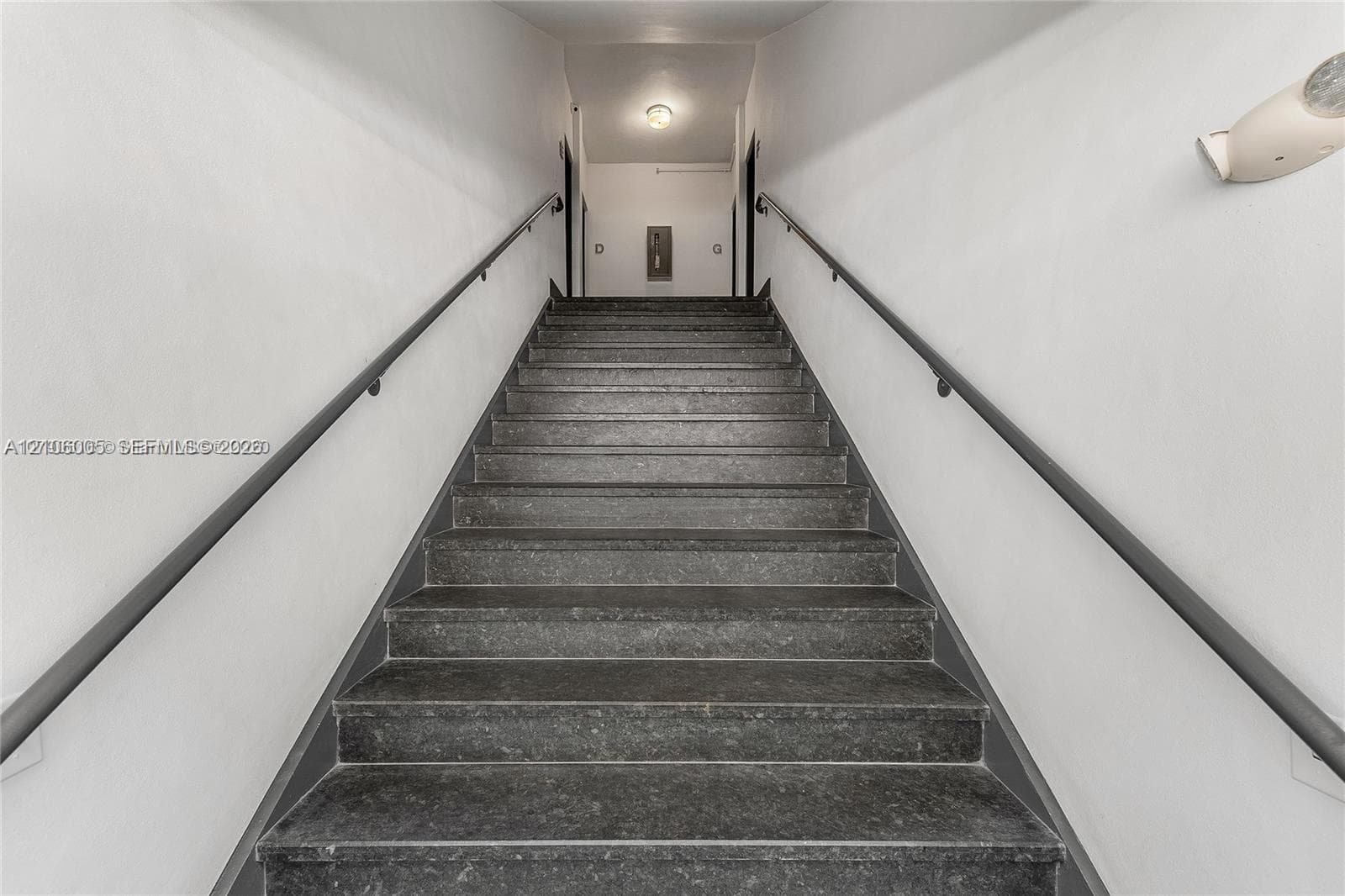 entrance to unit D