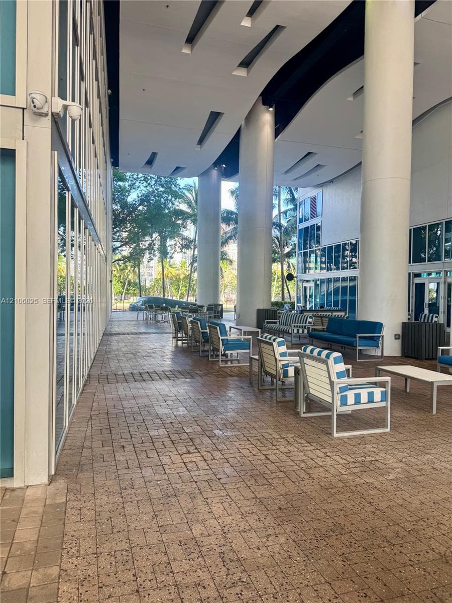 Covered outdoor patio