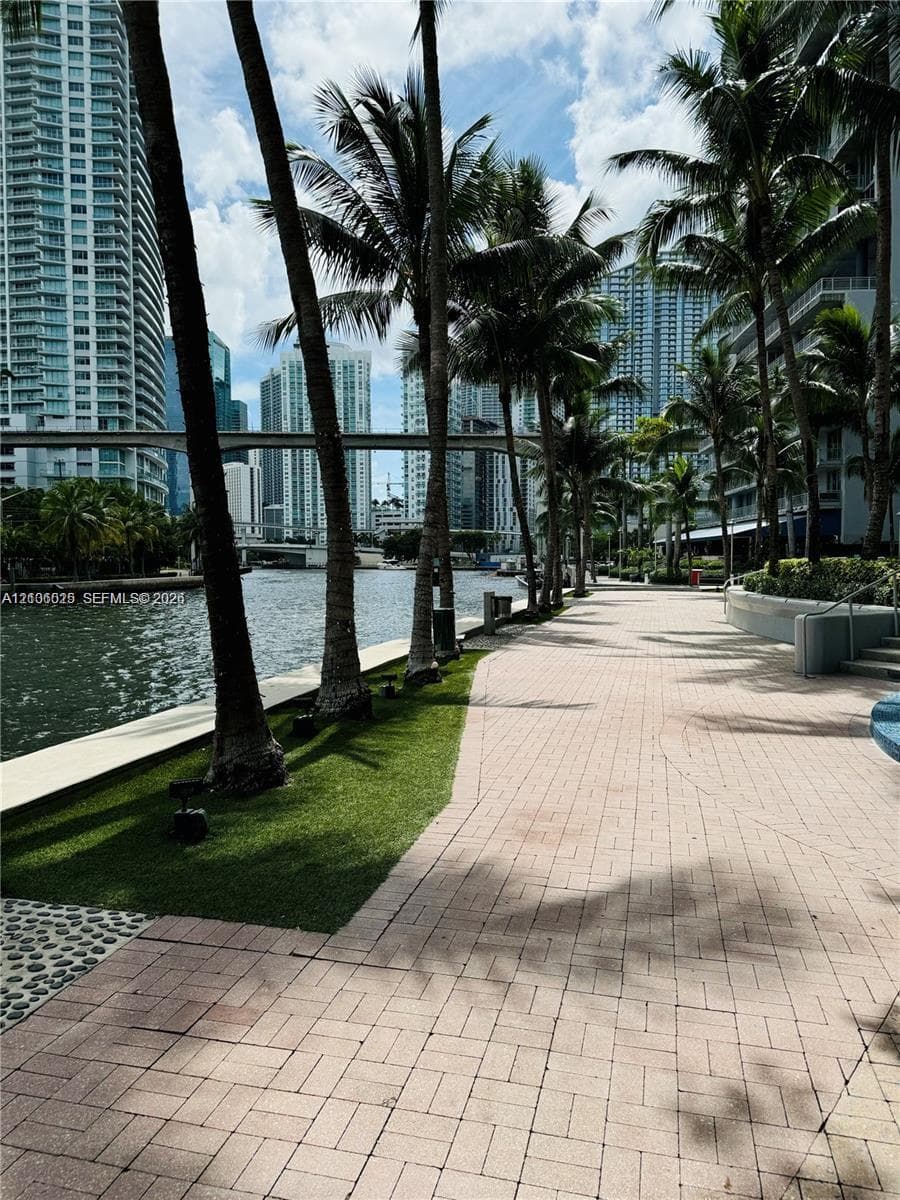 Waterfront promenade