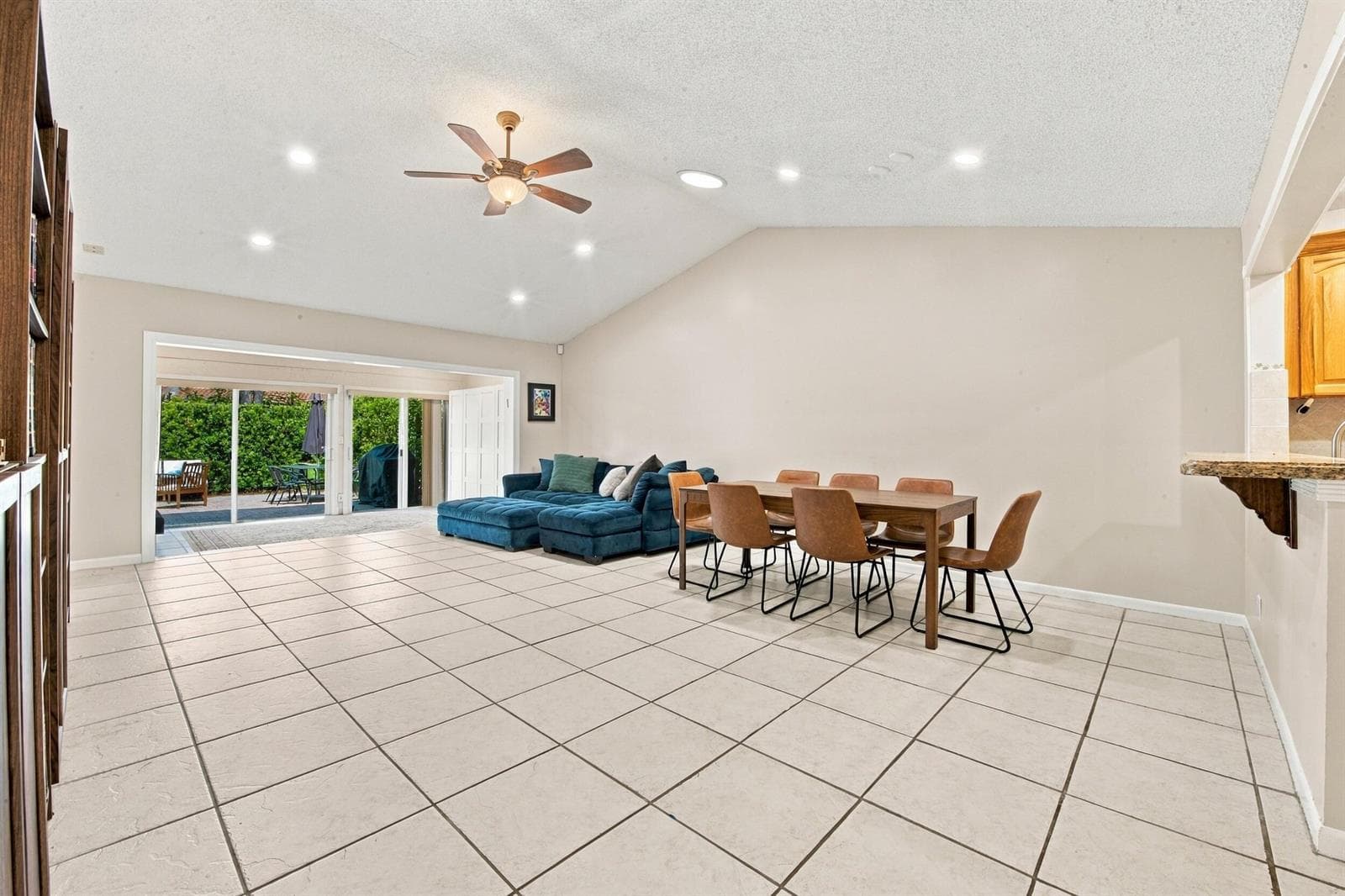 Dining and living Room