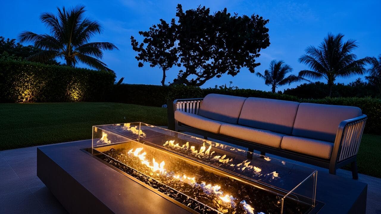Fire Pit by the Beach