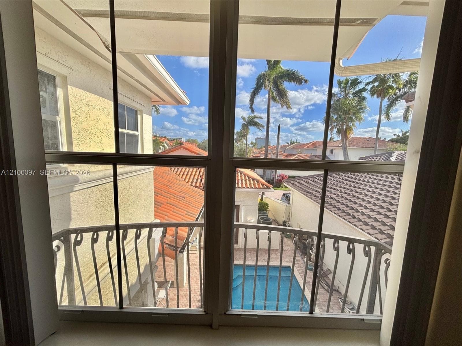 view from guest bedroom