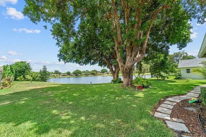 Timberlake side tree lake view