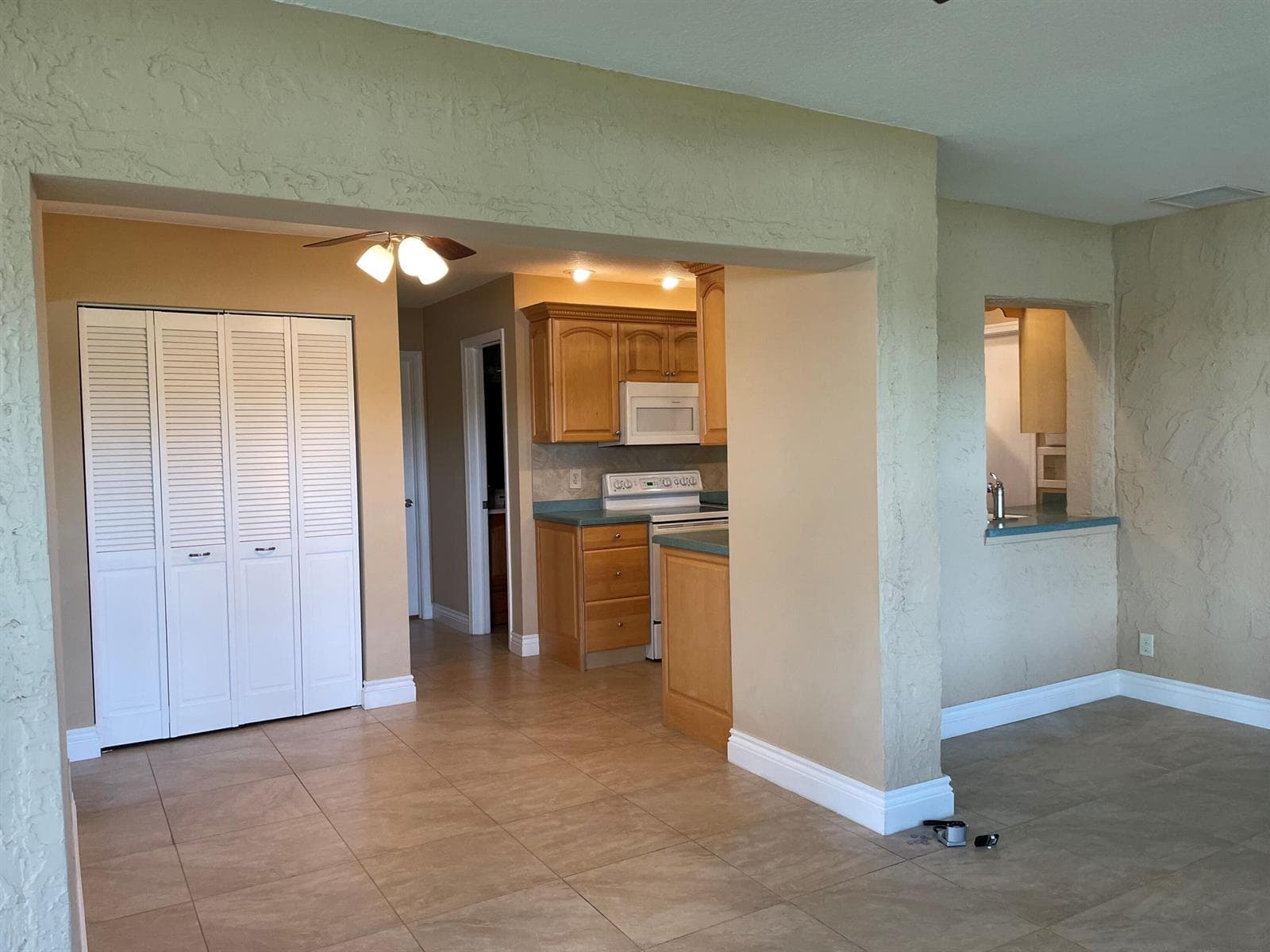 tim view into pantry and kitchen