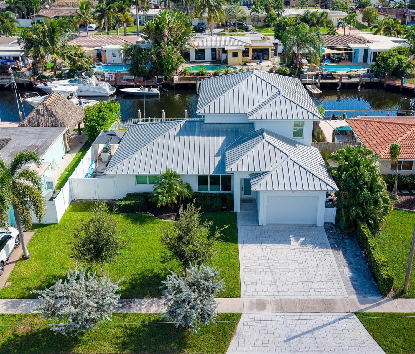 120 SE 12th court Aerial 1