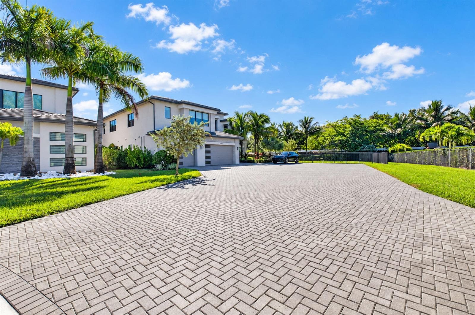 Oversized Driveway
