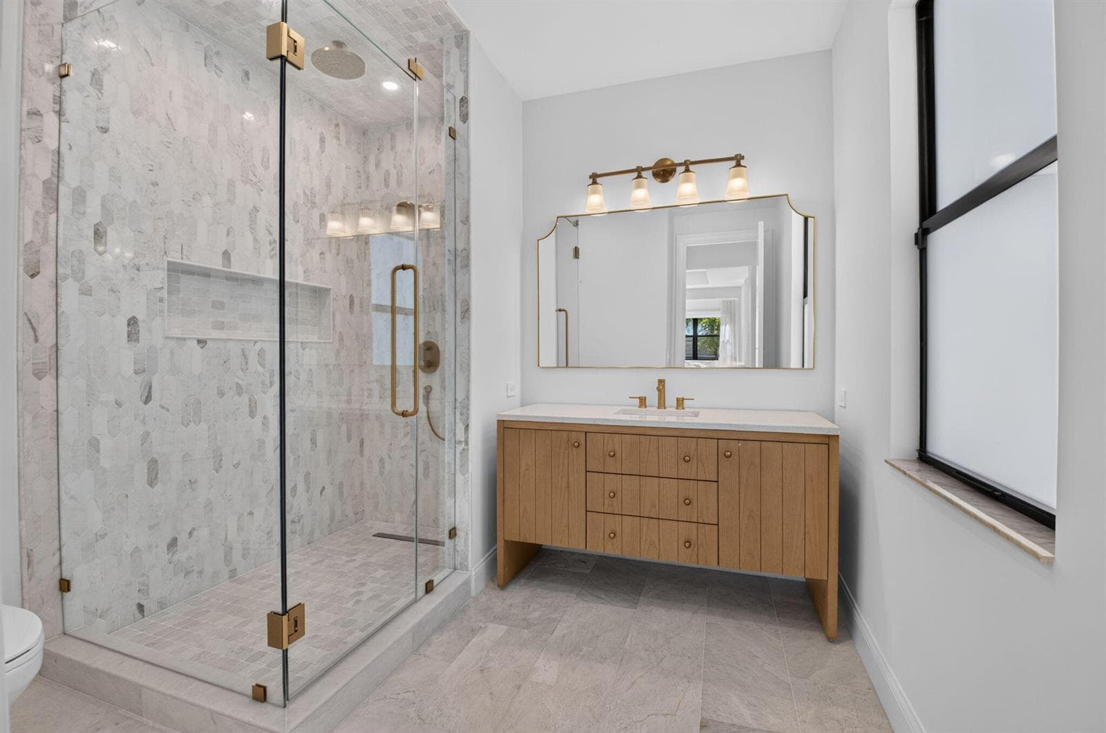His Bathroom in Primary Suite