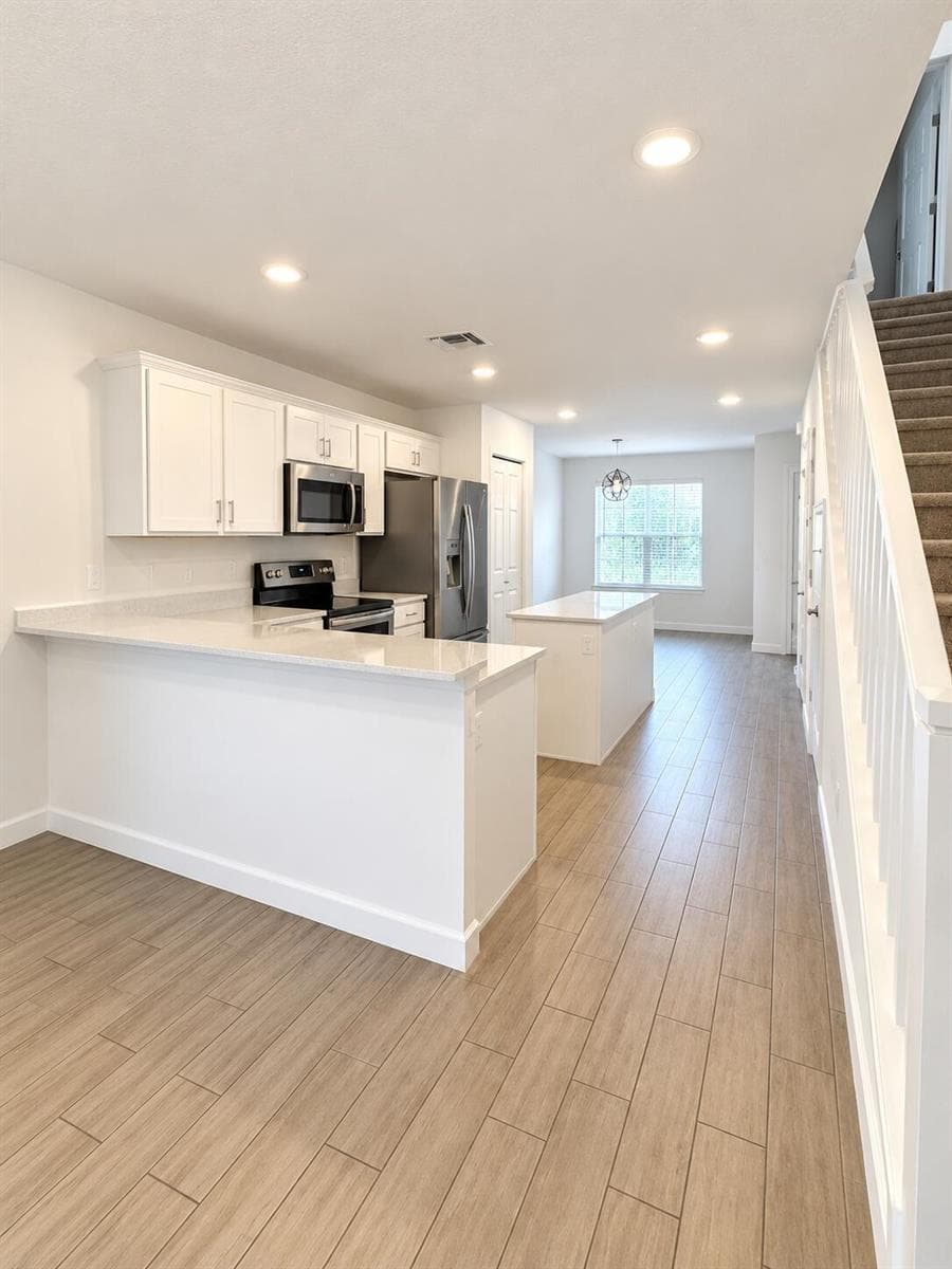 Kitchen back view